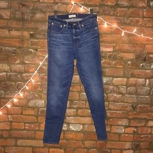 Madewell 9” Skinny jeans